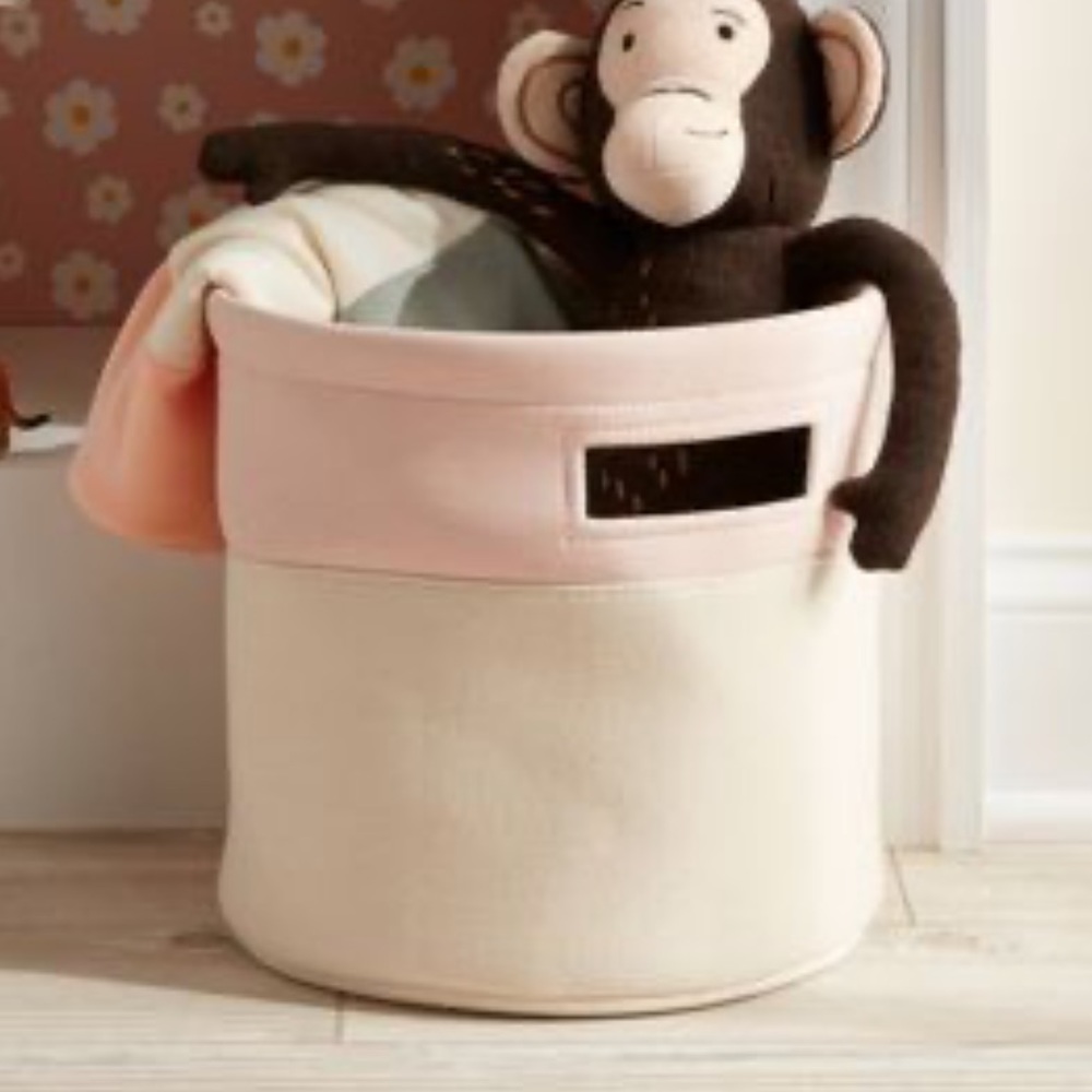 🌸- Canvas Color Block Storage -‎ Pillowfort™